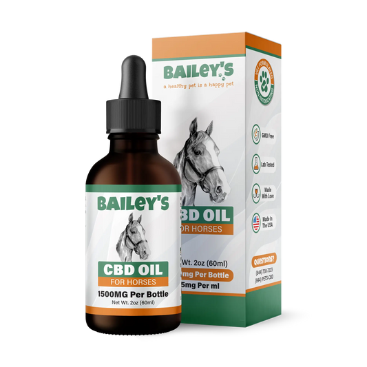 1500MG CBD Oil For Horses - 60ml Bottle