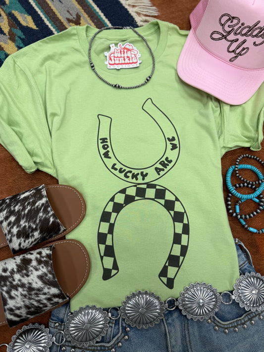 How Lucky Are We Graphic Tee