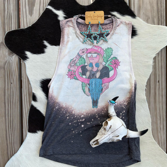 Cool It Cowgirl Western Festival Muscle Tank