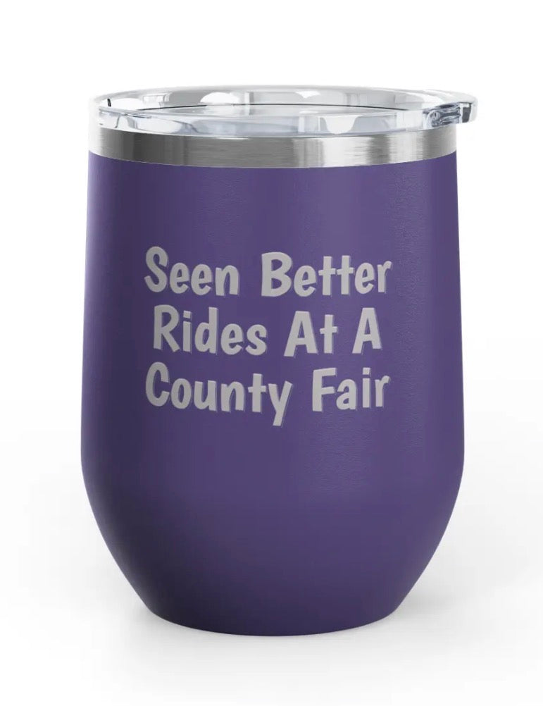 Wine Tumblers - 12 oz - County Fair