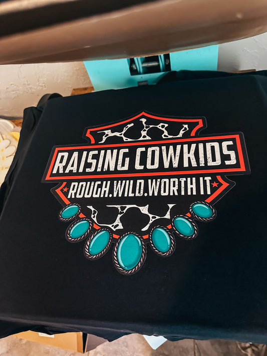 Raising Cowkids Graphic Tee