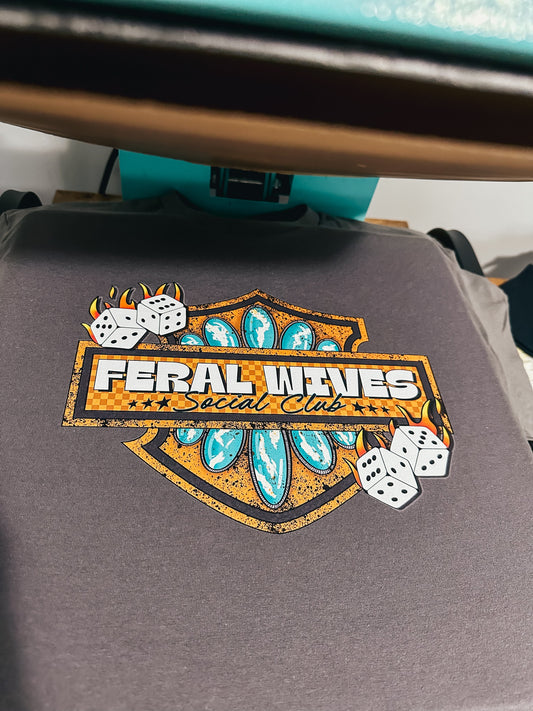 Feral Wives Social Club Graphic Tee