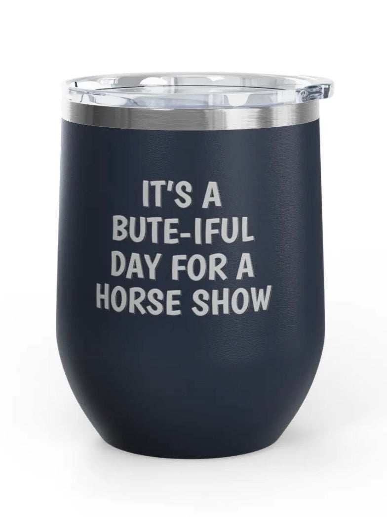Wine Tumblers, 12 oz. - Bute-iful Day