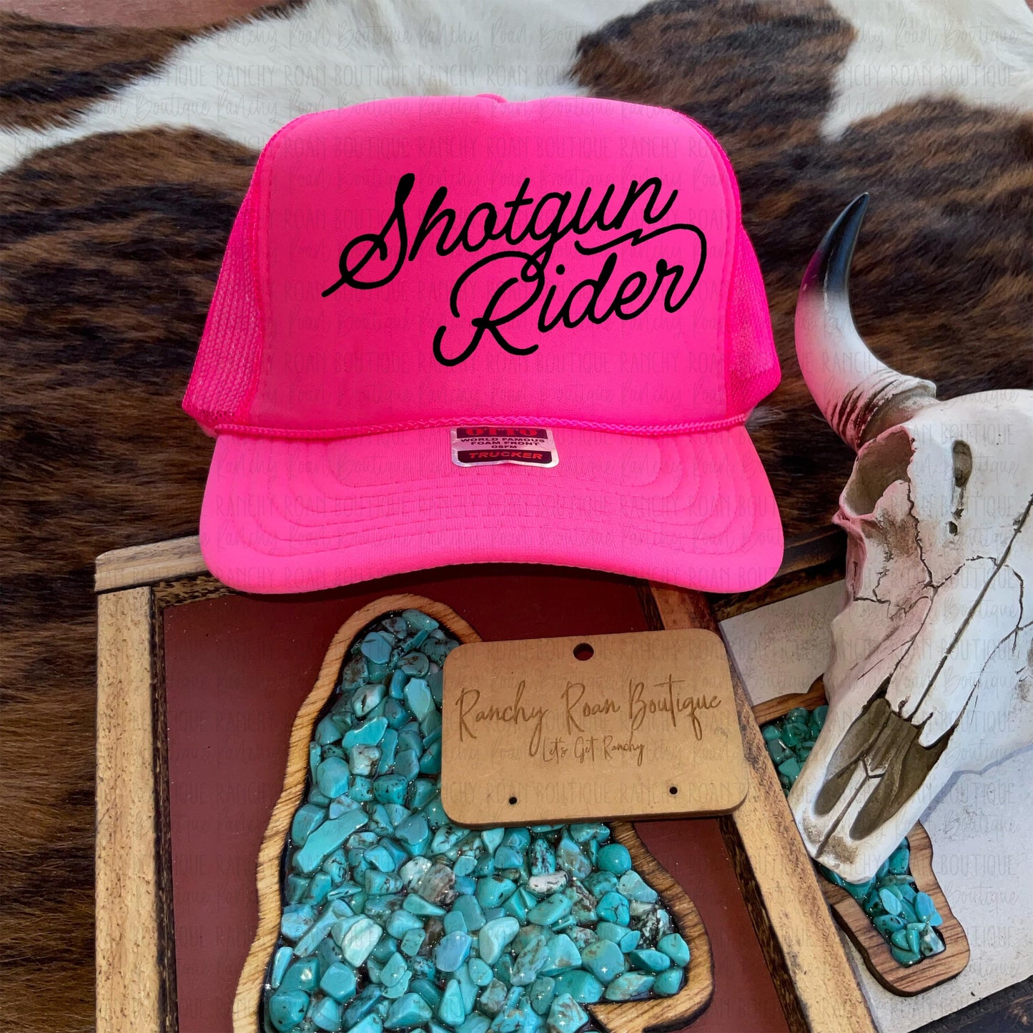 Shotgun Rider Western Trucker Hat