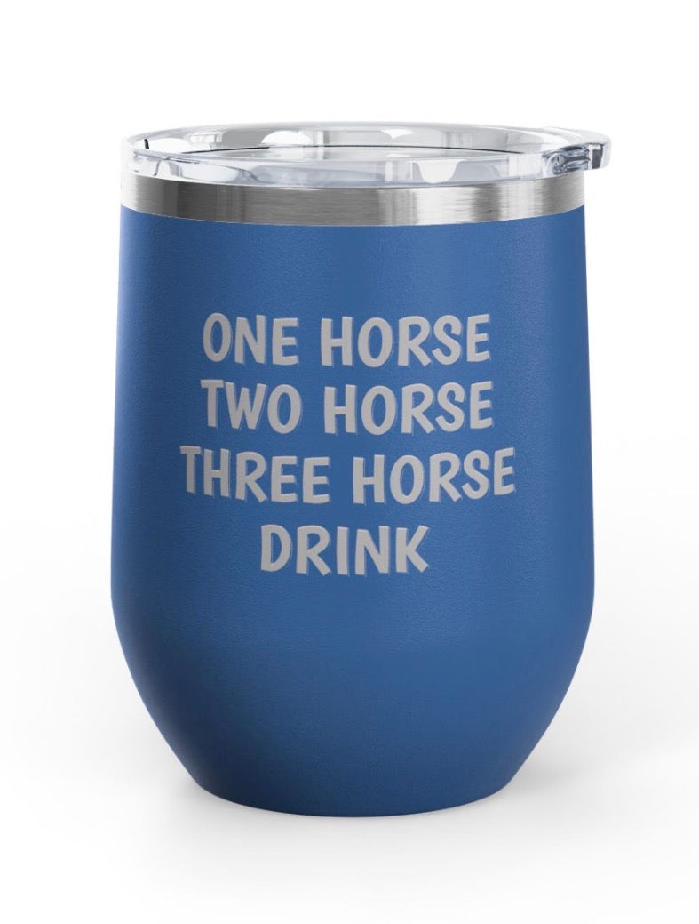 Wine Tumblers, 12 oz. - One/Two/Drink