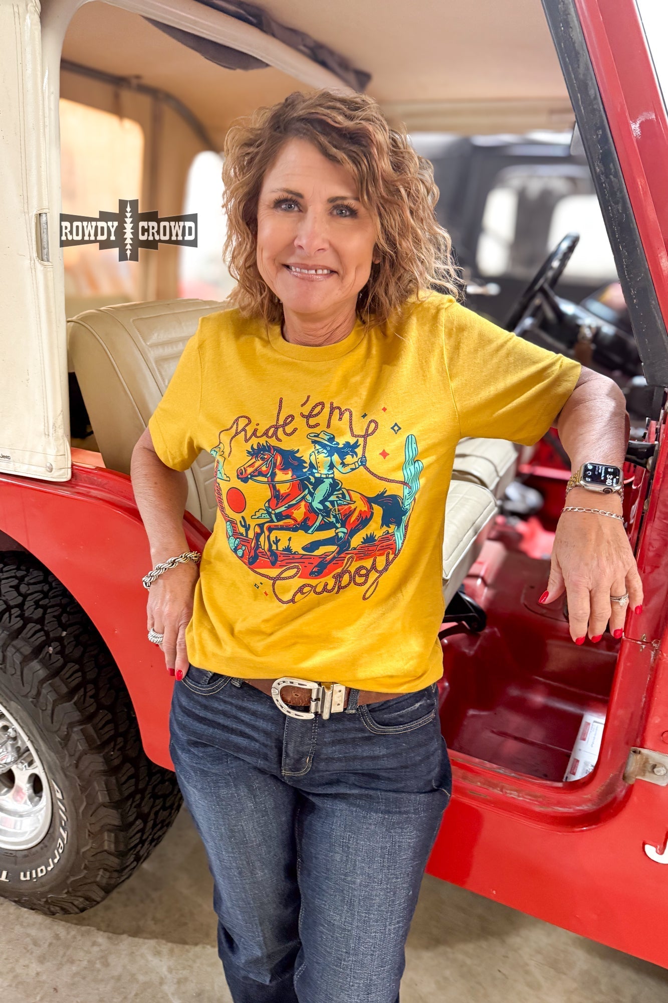 Ride 'Em Cowboy Tee