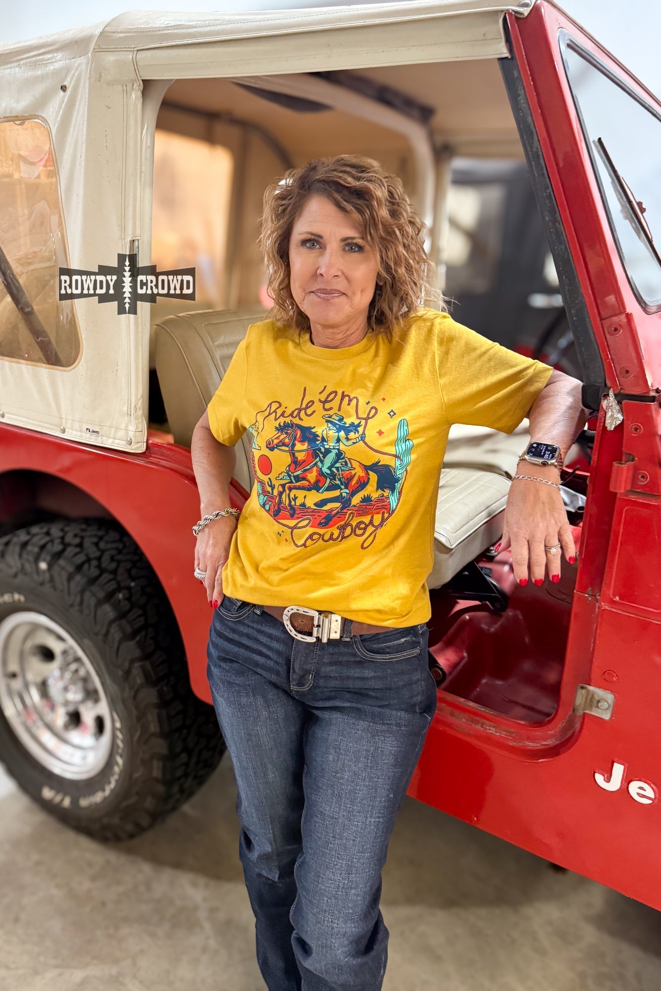 Ride 'Em Cowboy Tee
