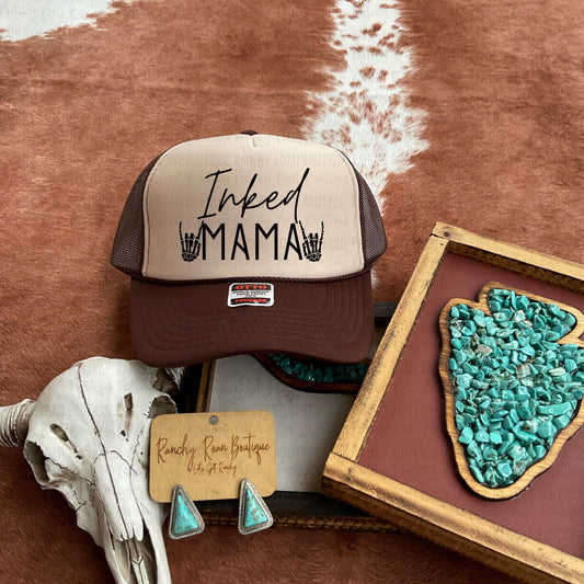 Inked Mama Western Trucker Hat