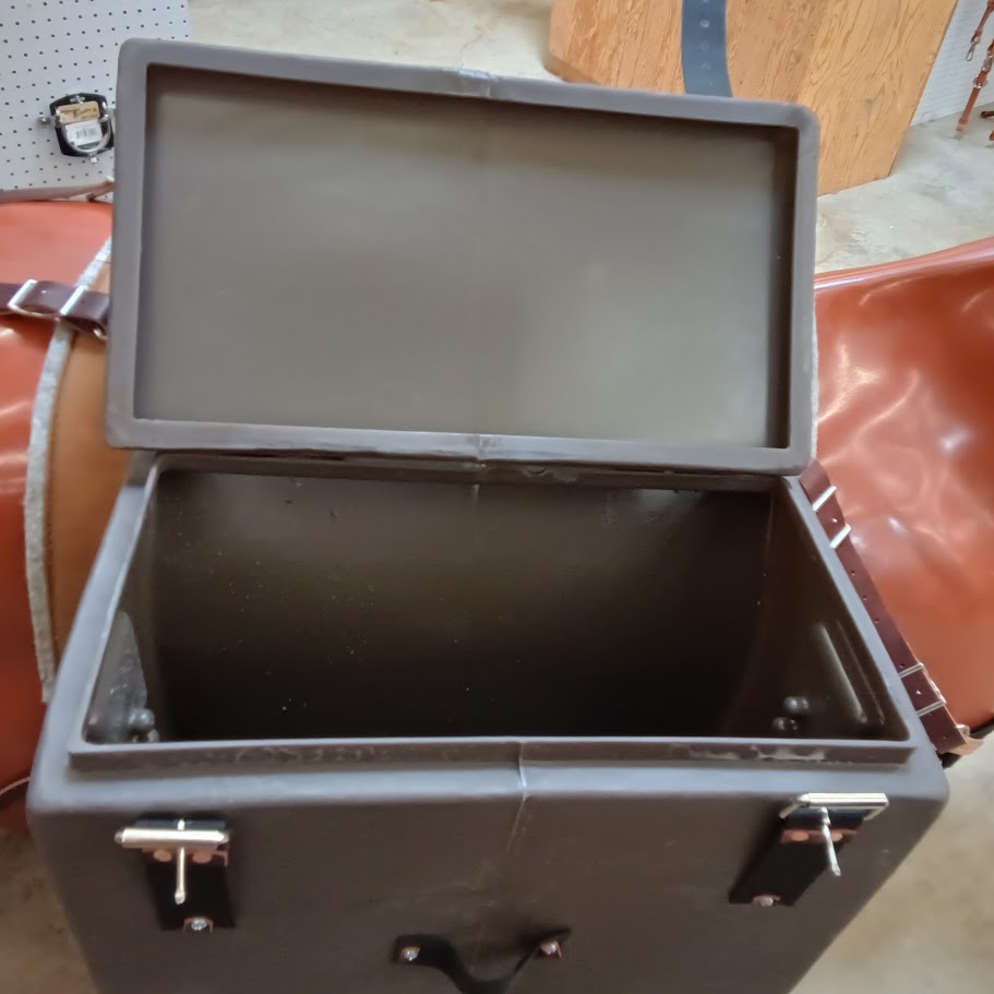 Hard Sided Panniers with Nylon Straps
