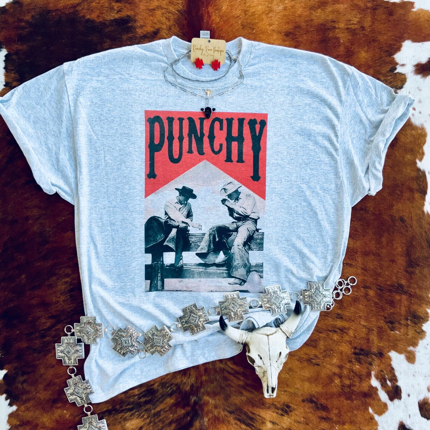 Punchy Cowboy Vintage Tee