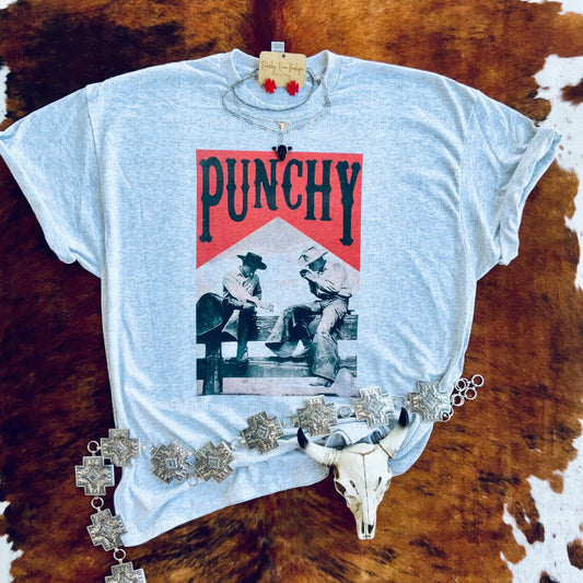 Punchy Cowboy Vintage Tee