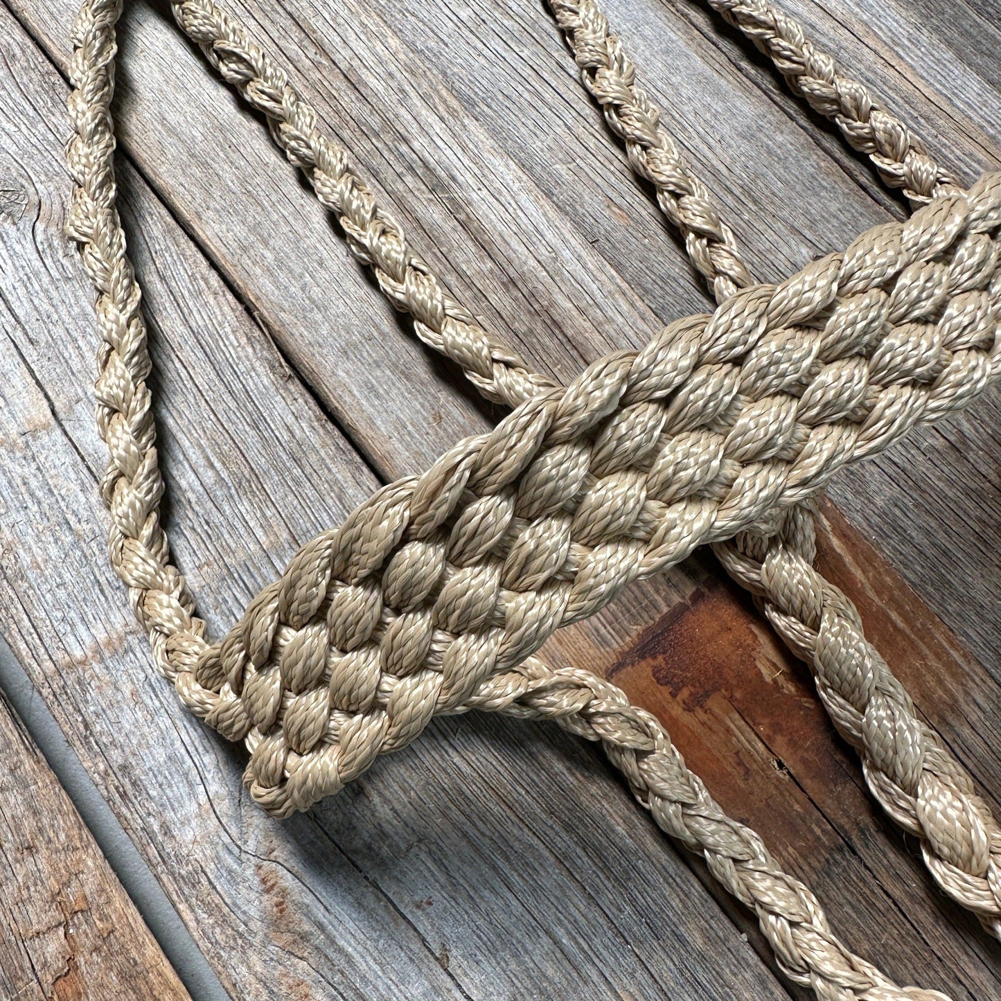 Tan Mule Tape Halter