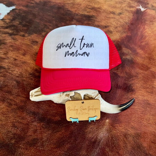 Small Town Mama Western Foam Trucker Hat