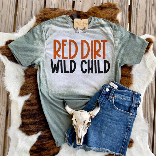 Red Dirt Wild Child  Tee