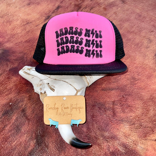 Badass MILF Trucker Hat