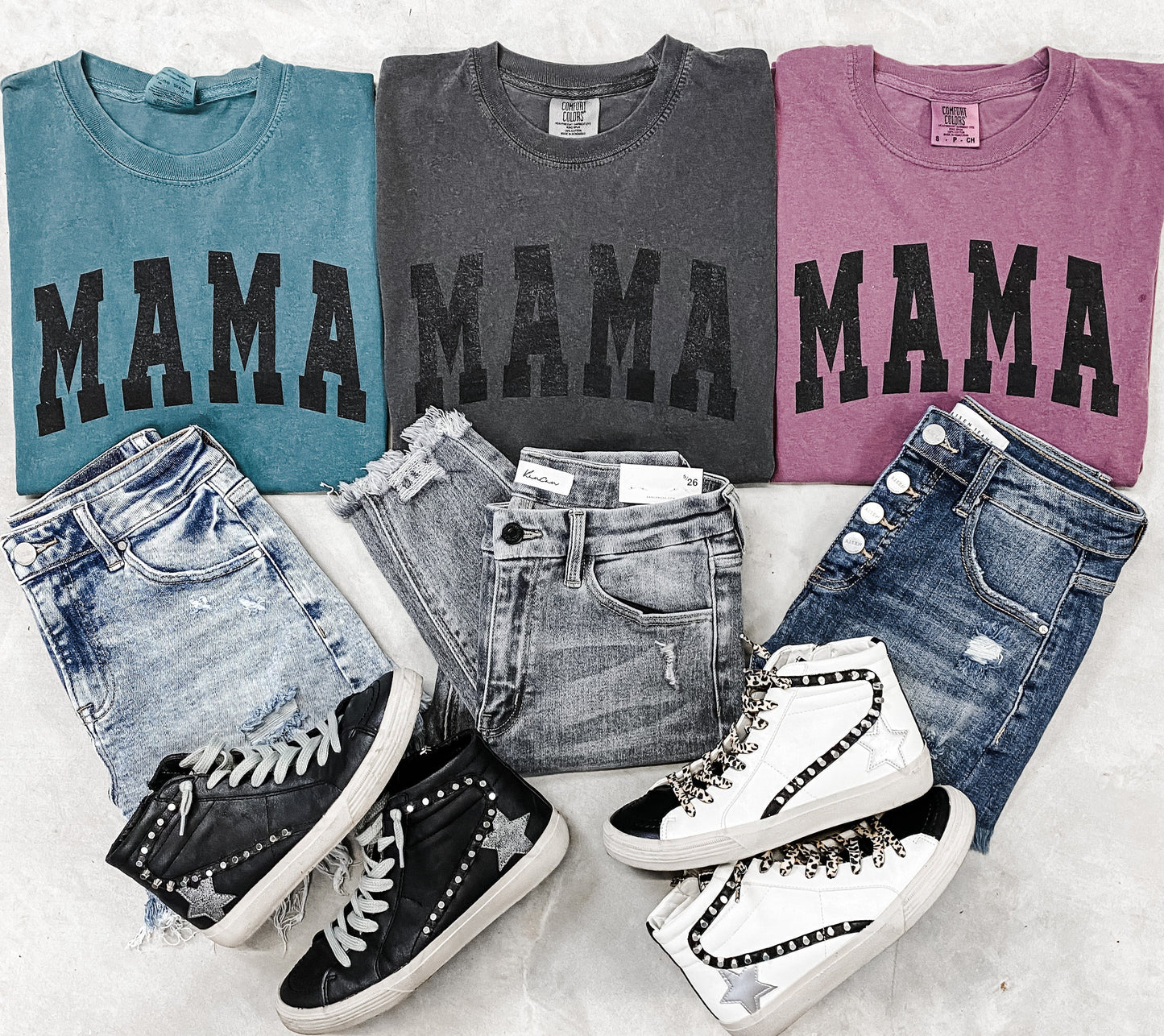 MAMA Tee *Berry (S-3X)
