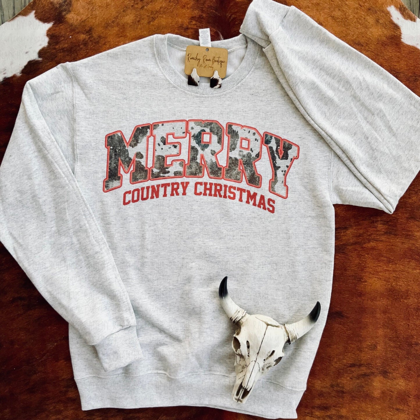 Merry Country Christmas Sweatshirt