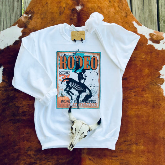 Spooky Western Rodeo Sweatshirt