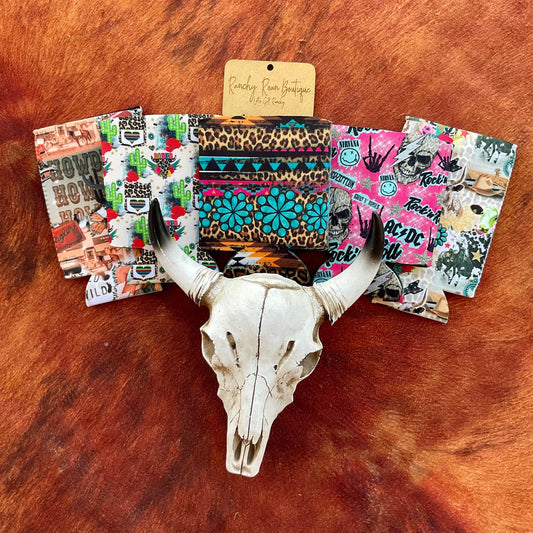 Western Graphic Slim & Regular Koozie