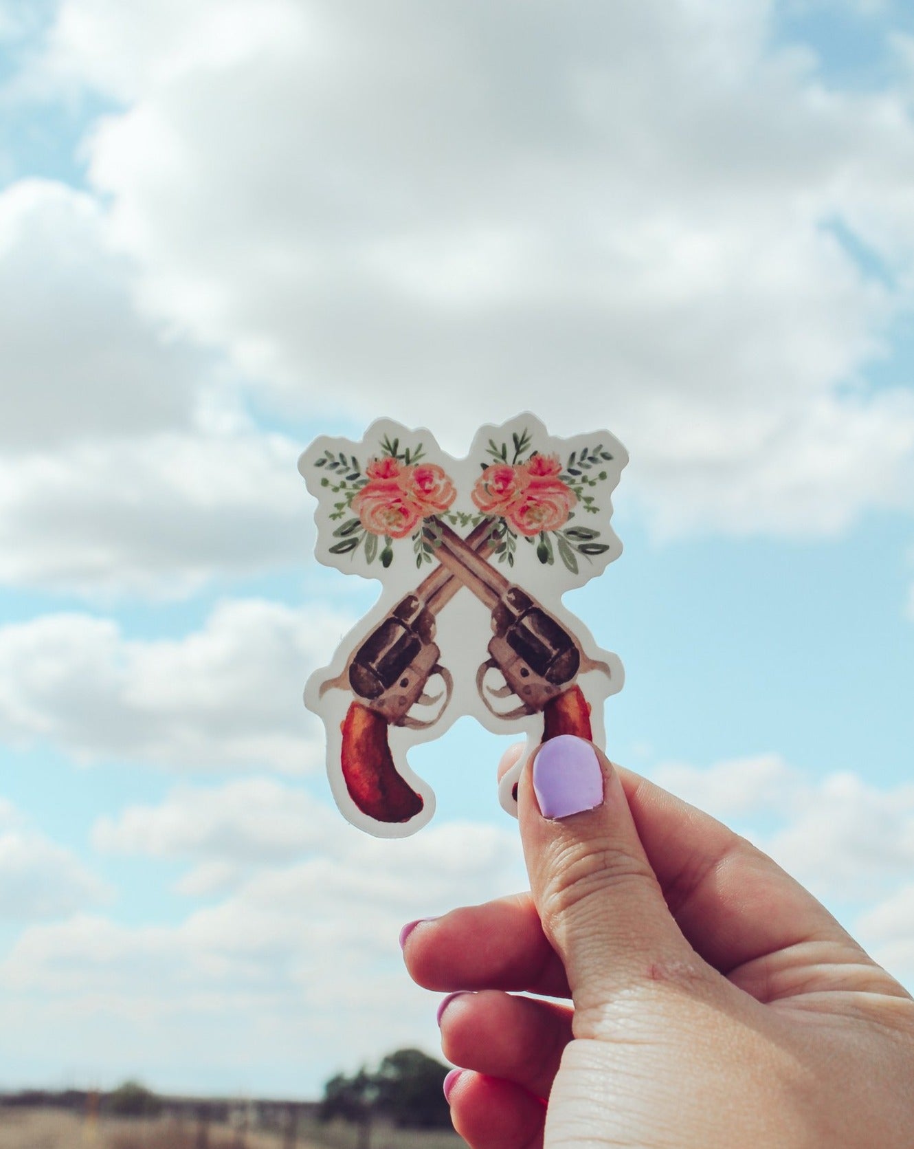 Pistola Bouquet - Sticker