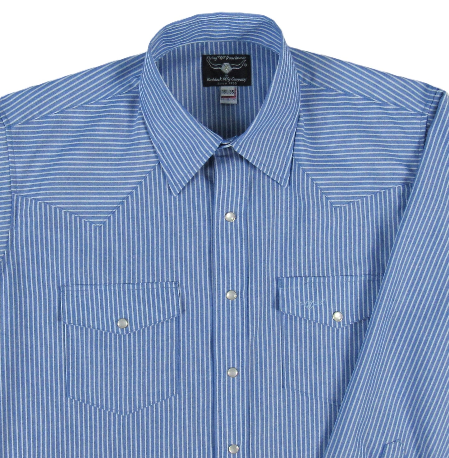 Flying R Ranchwear - Cheyenne Stripe - Long Sleeve - Snaps - Classic Fit