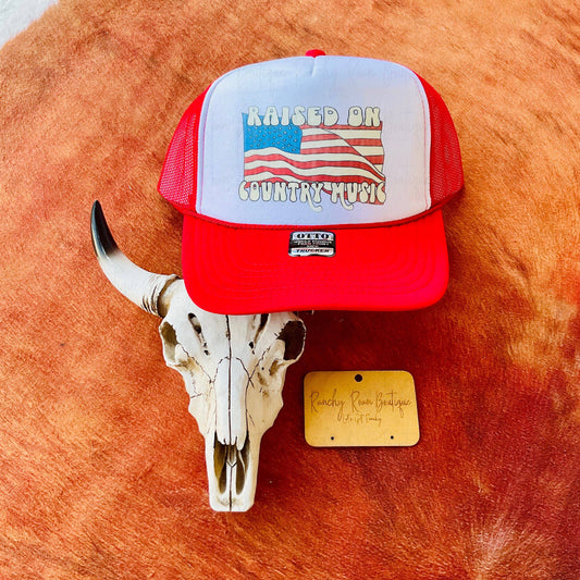 Country Music Western Foam Trucker Hat