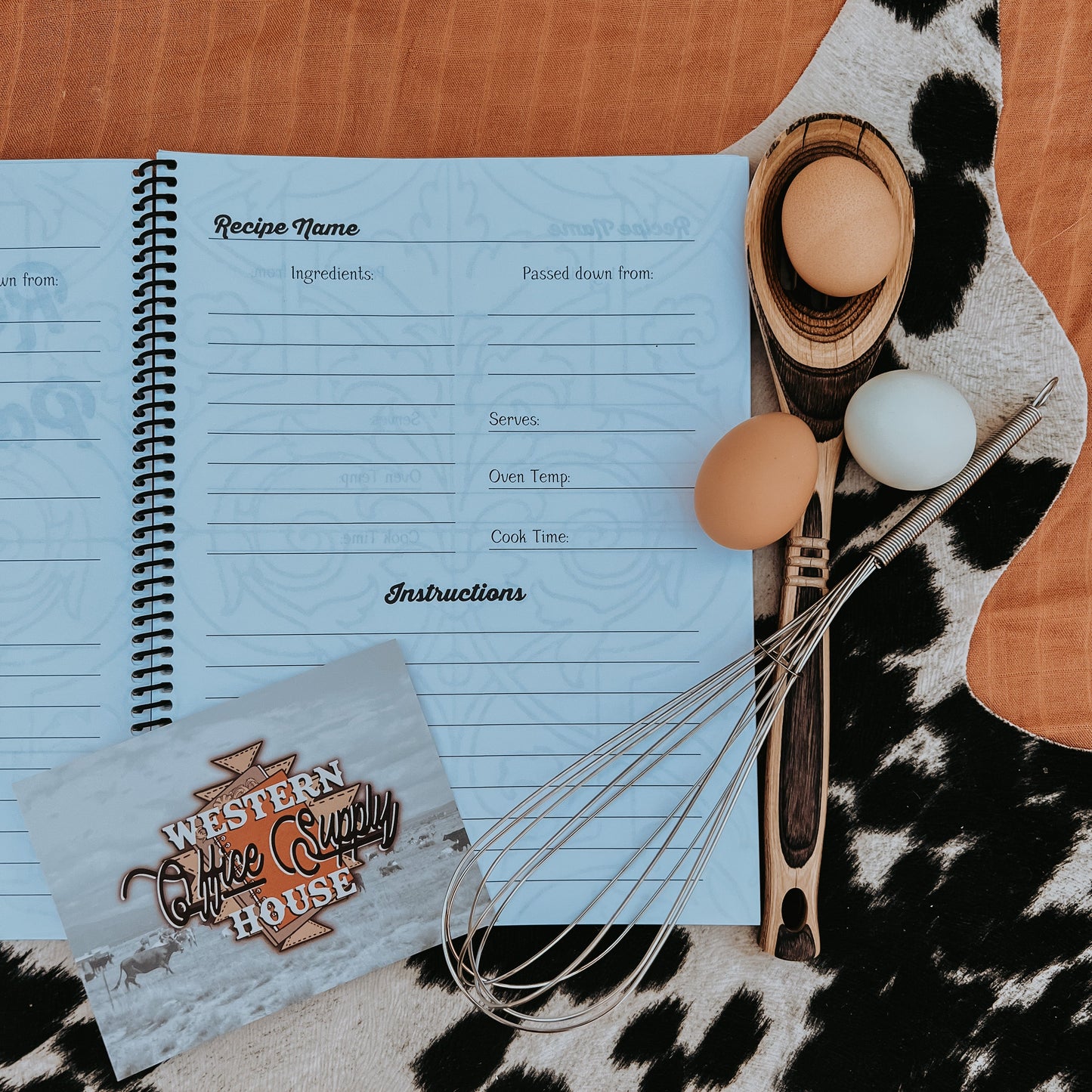 Recipe Book - Floral