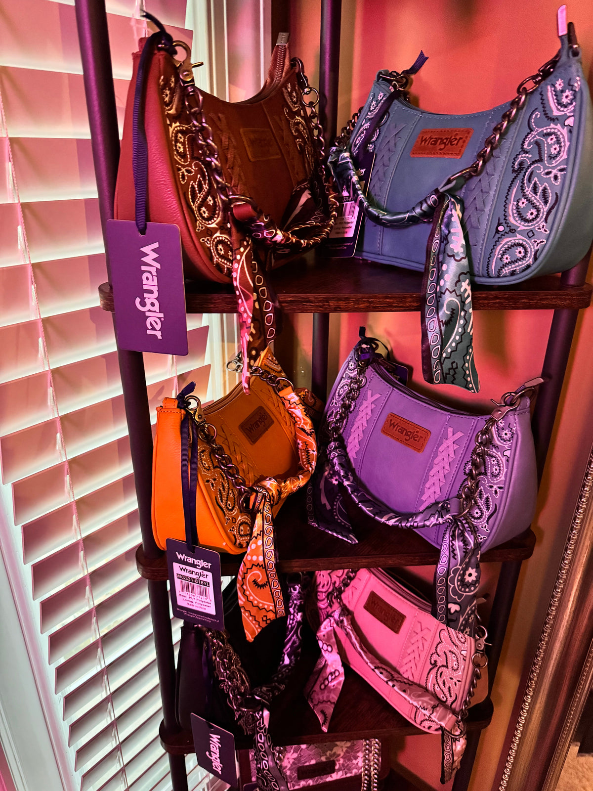 Wrangler Paisley Shoulder Bag