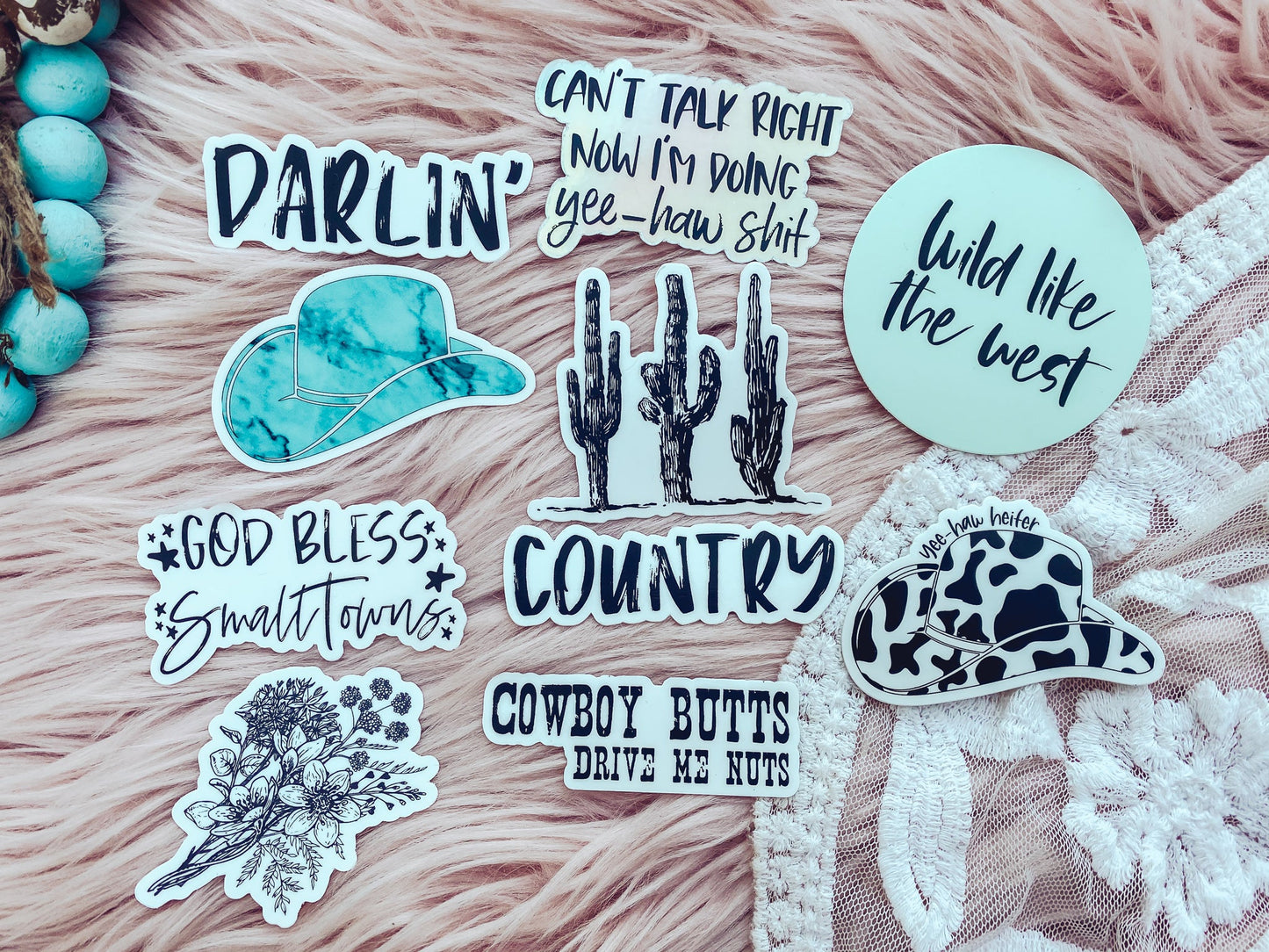 Wild Like The West - Sticker