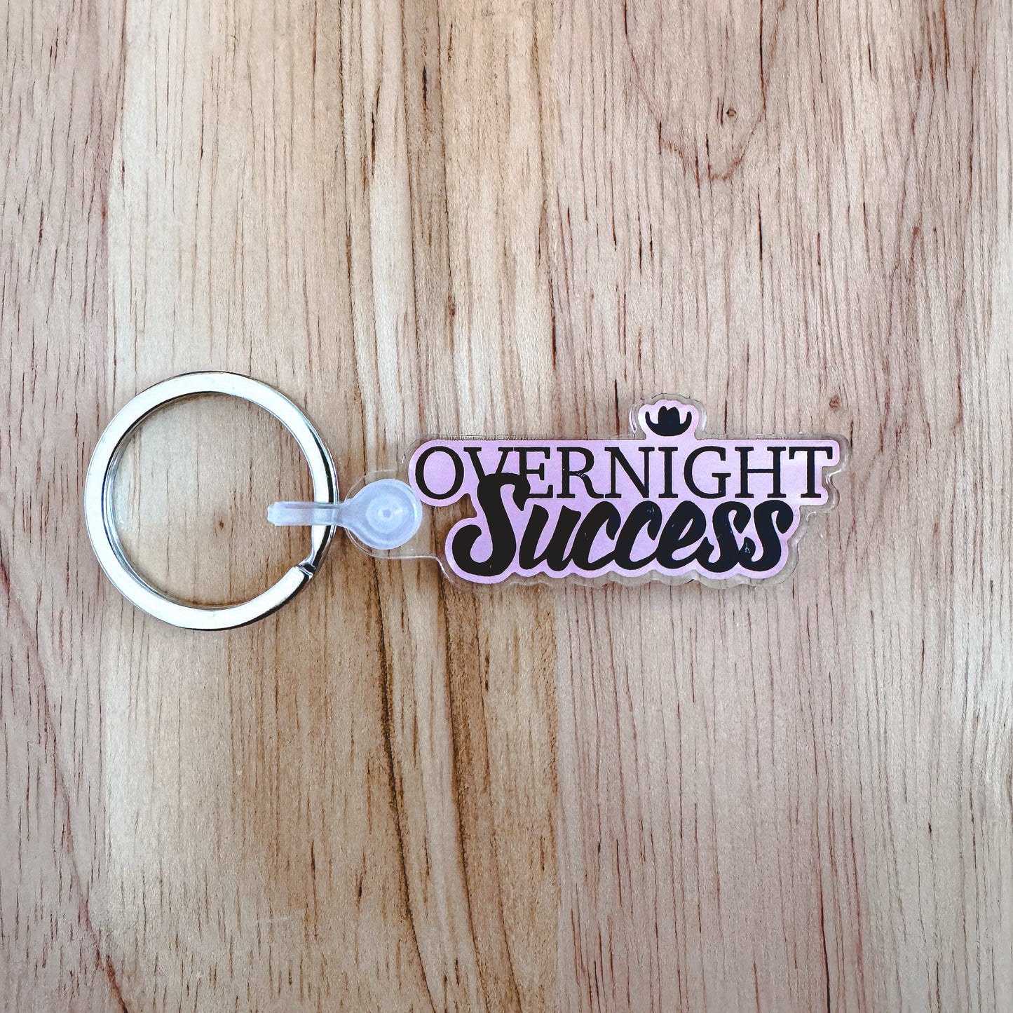 Overnight Success Key Chain