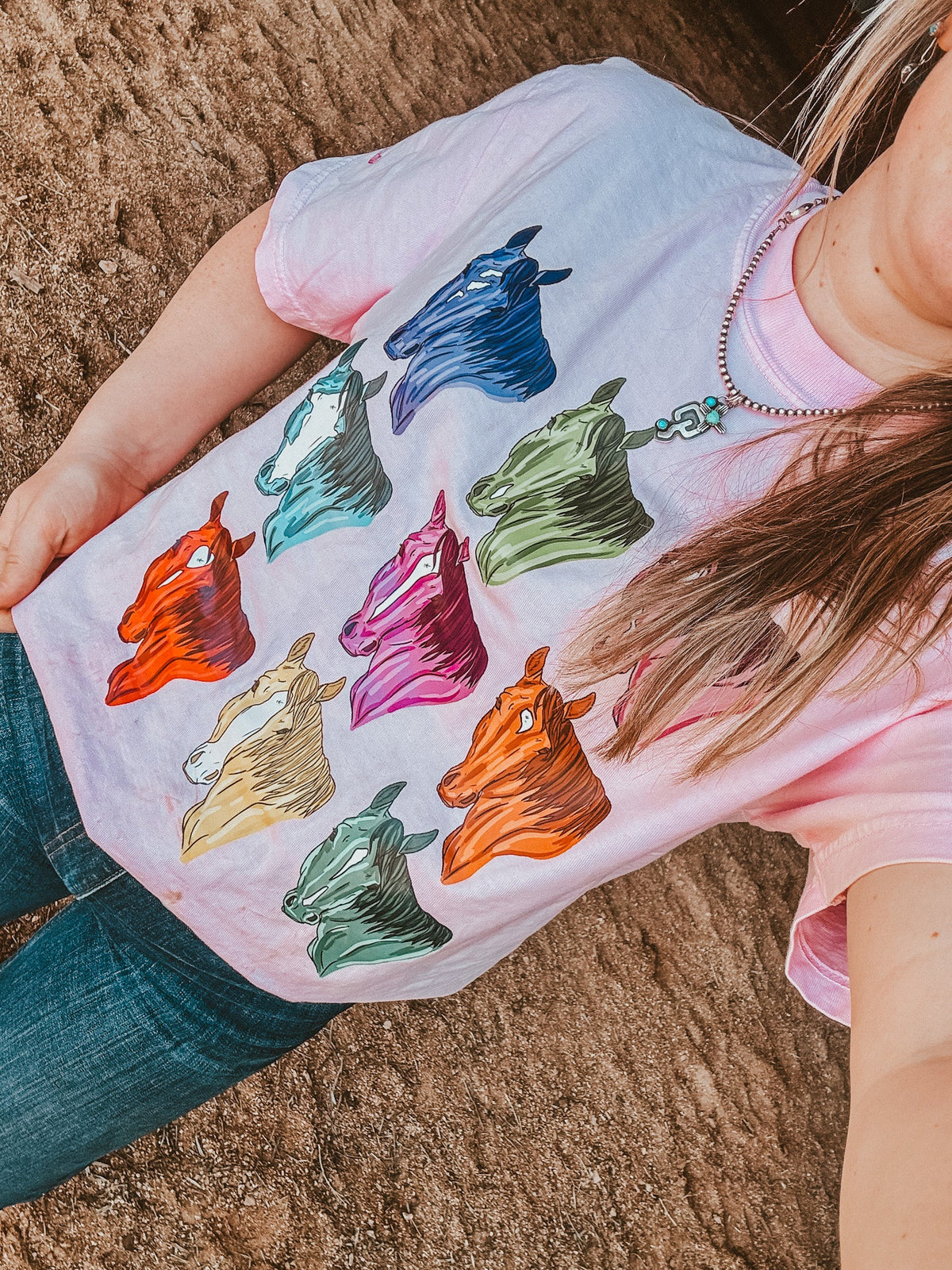 Horse of a Different Color Tee (Pink)