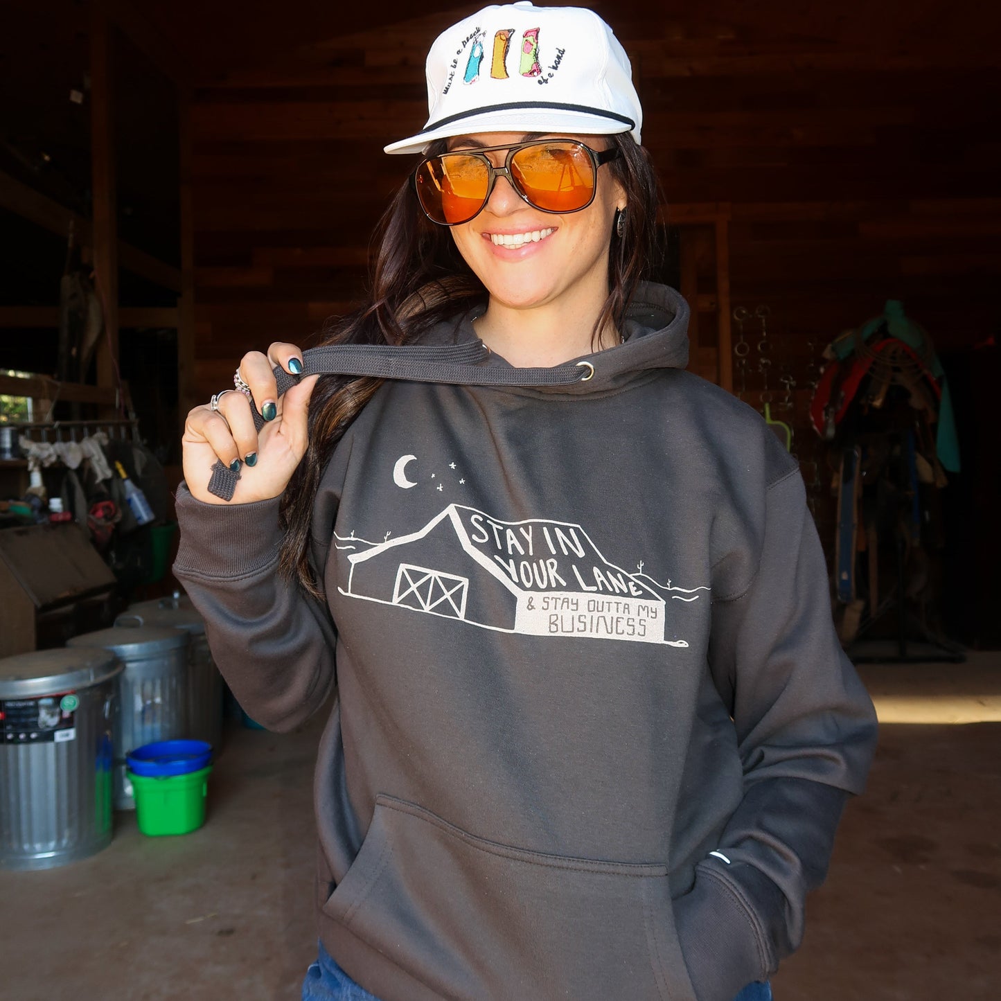 Stay In Your Lane Hoodie