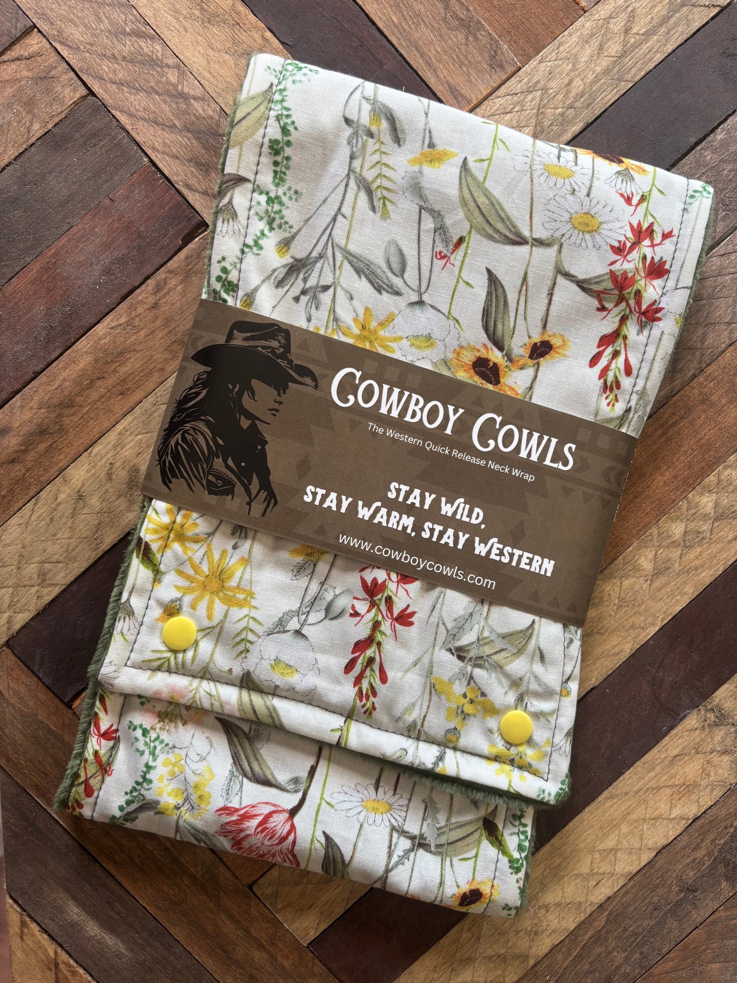 Flora Breakaway Neck Wrap – Cowboy Cowl