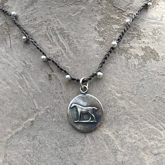 Sterling Wedgwood Stubbs Horse Necklaces