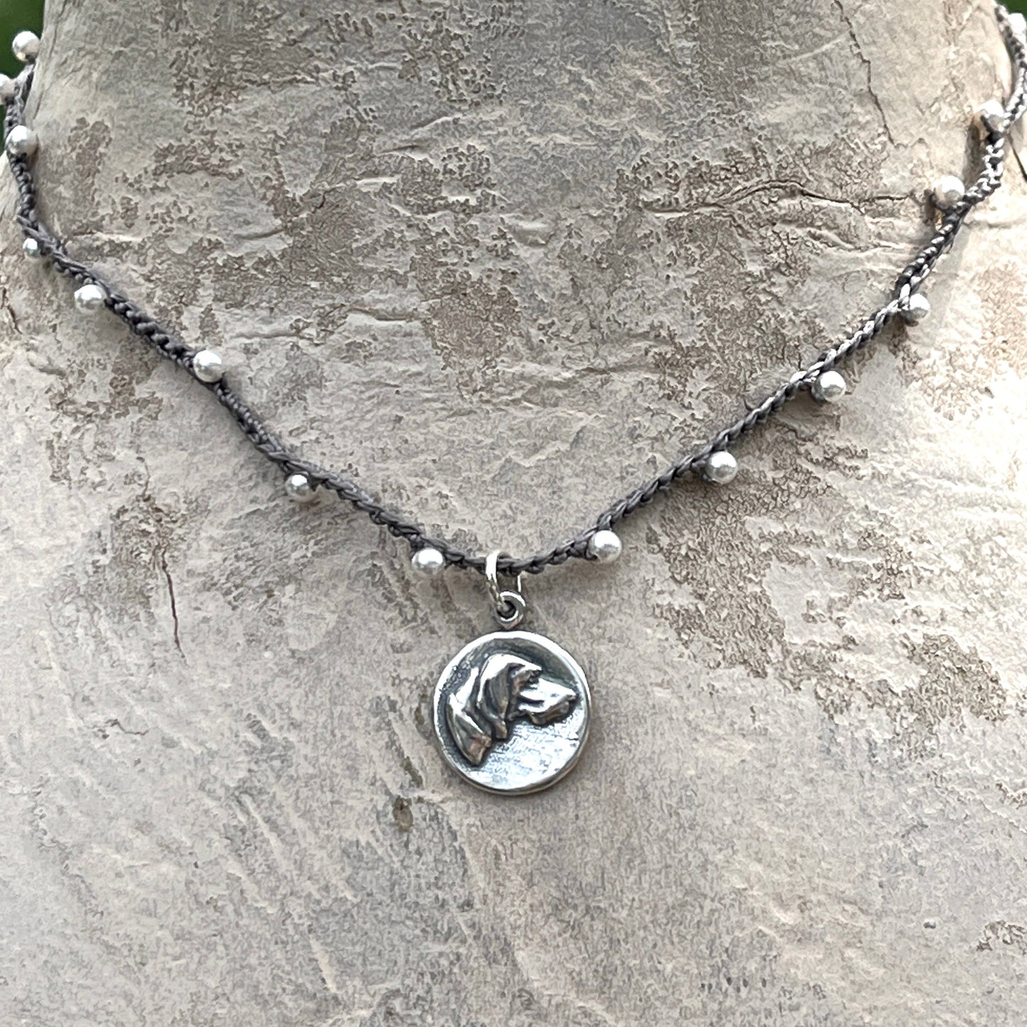 Foxhound Dog Necklace