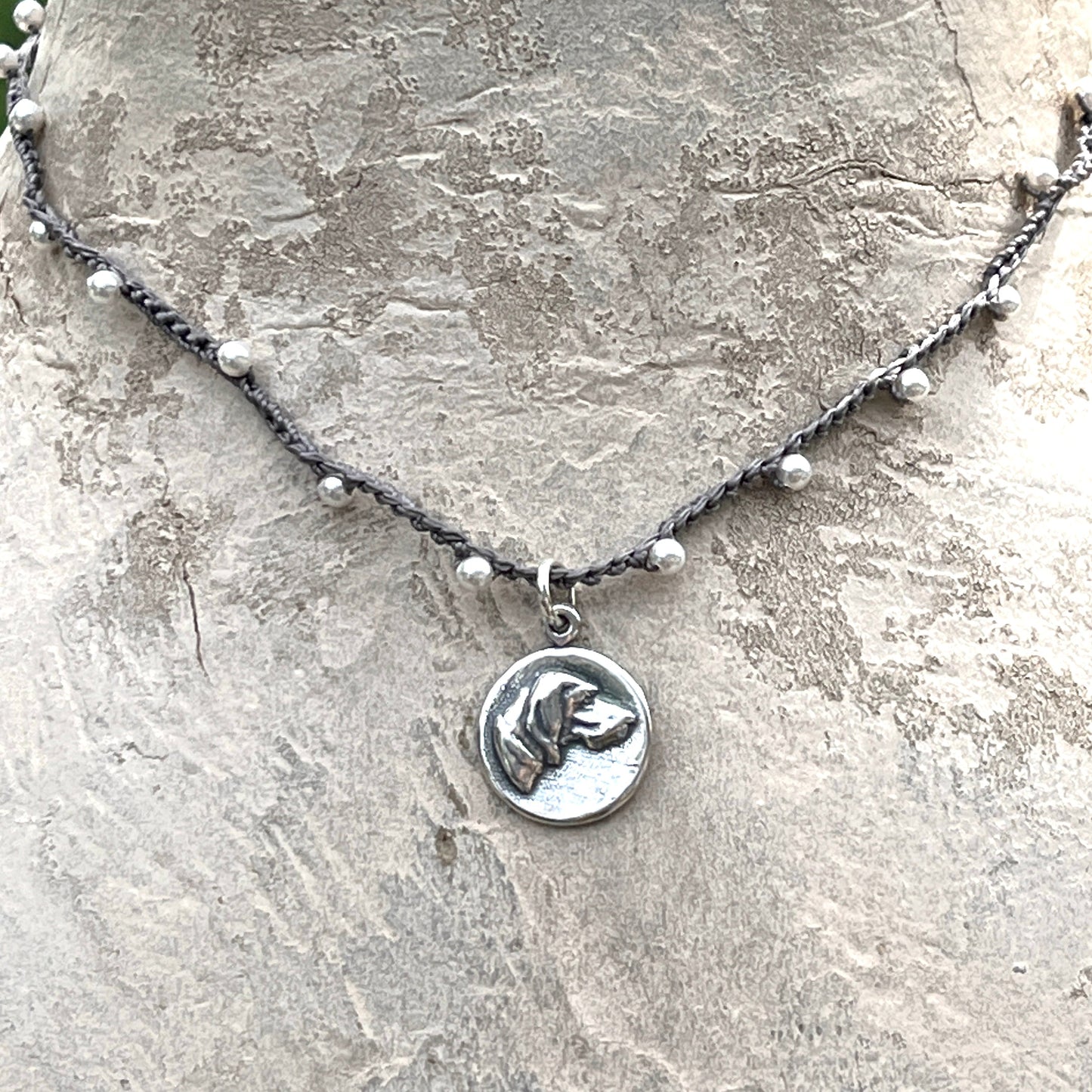 Foxhound Dog Necklace