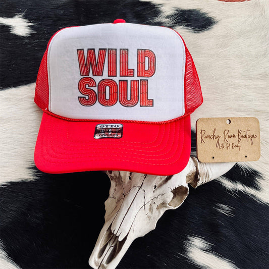 Neon Wild Soul Foam Trucker Hat