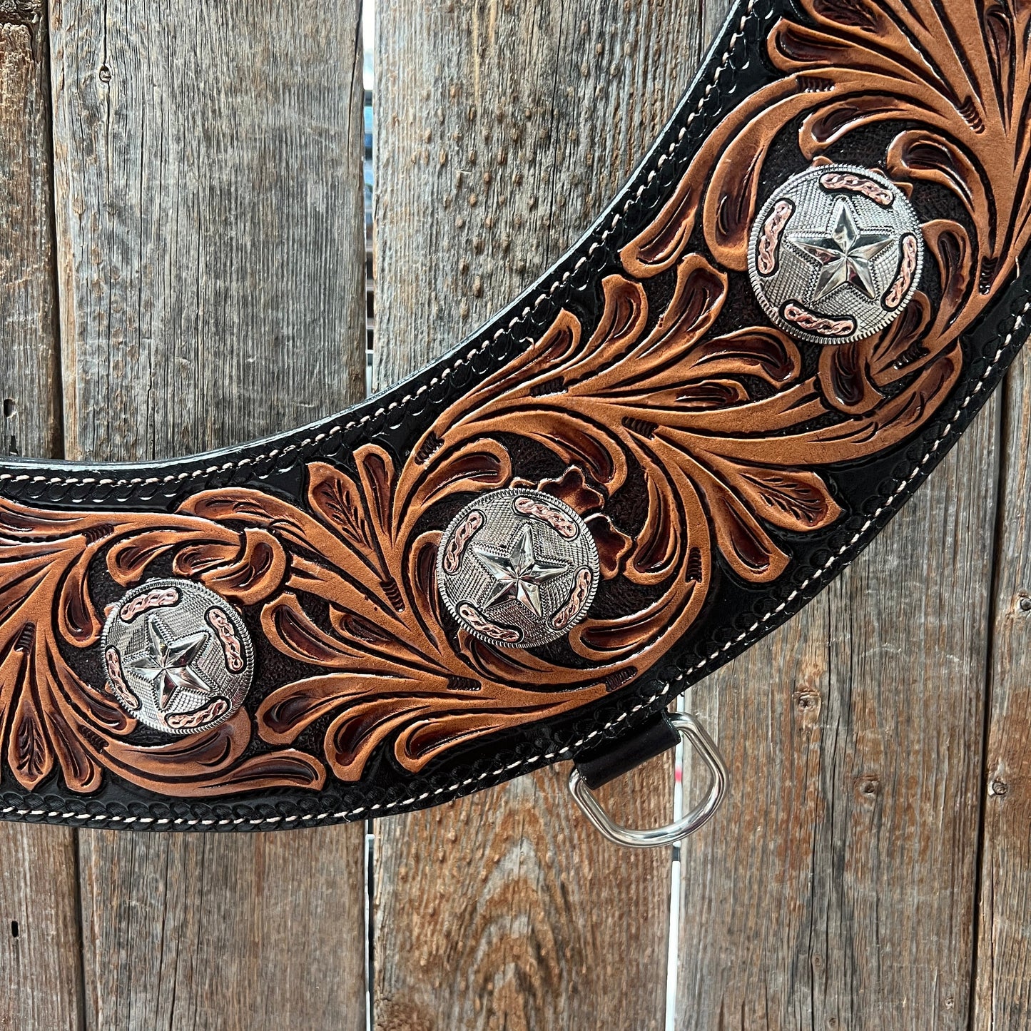 Floral Tripping Texas Star Collar #TRIP2