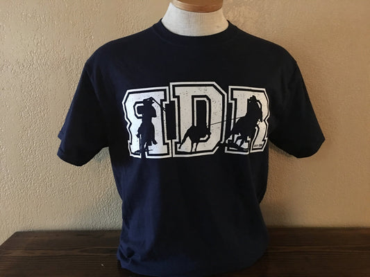 Mens Navy RDR Teamroper Tee