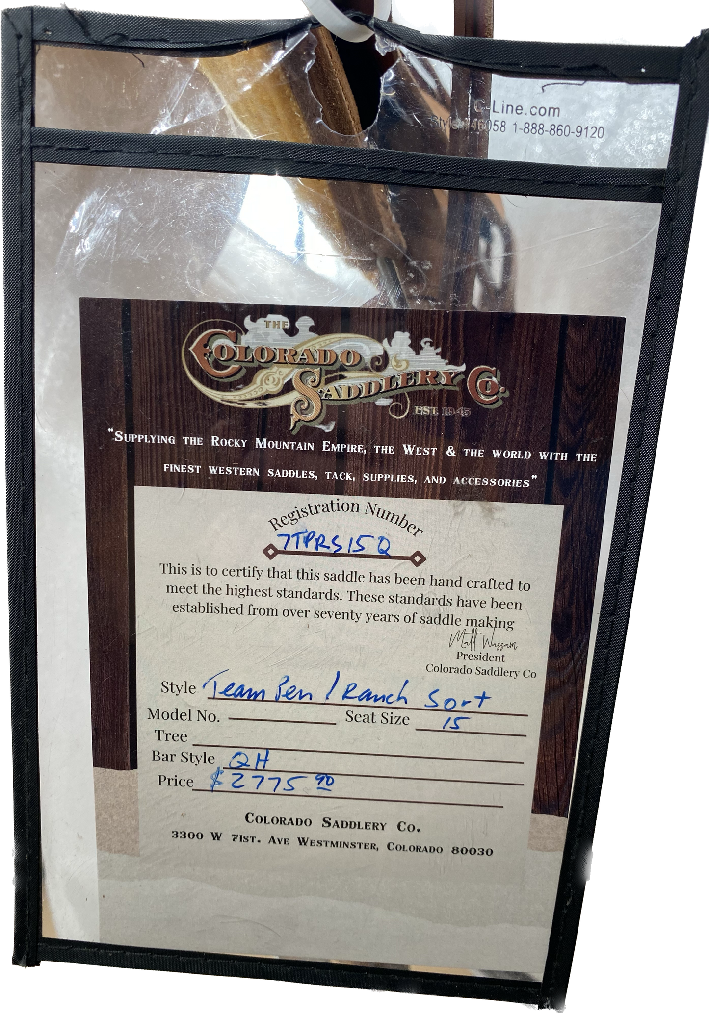 Team Pen/Ranch Sort 15"