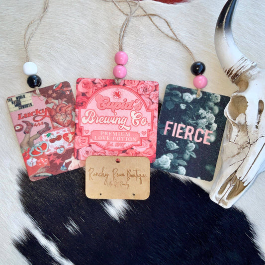 Pink & Red  Western Girly Freshies