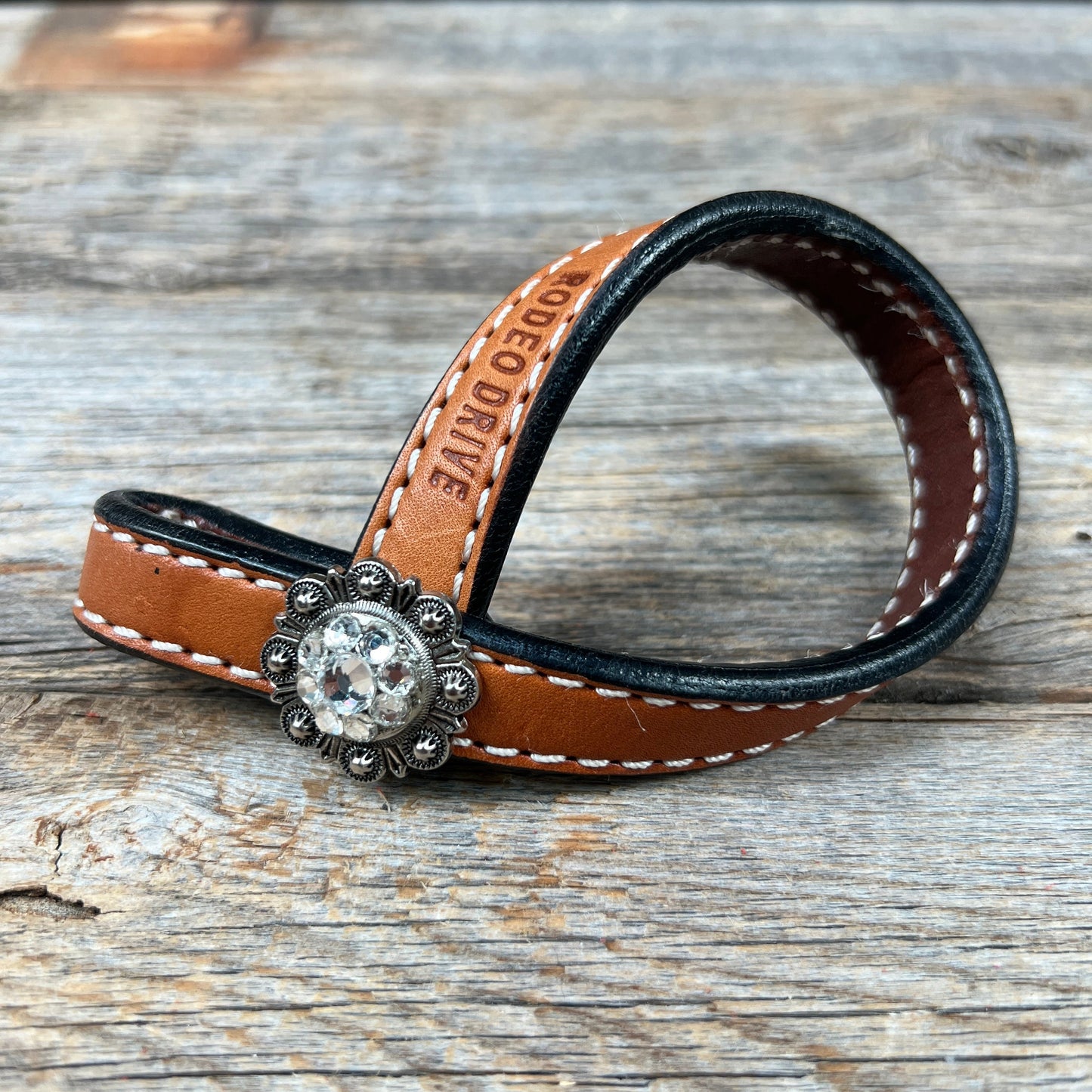 Crystal Light Oil Rustic Tie Down Keepers