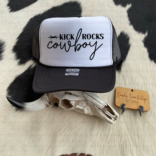 Kick Rocks Western Foam Trucker Hat