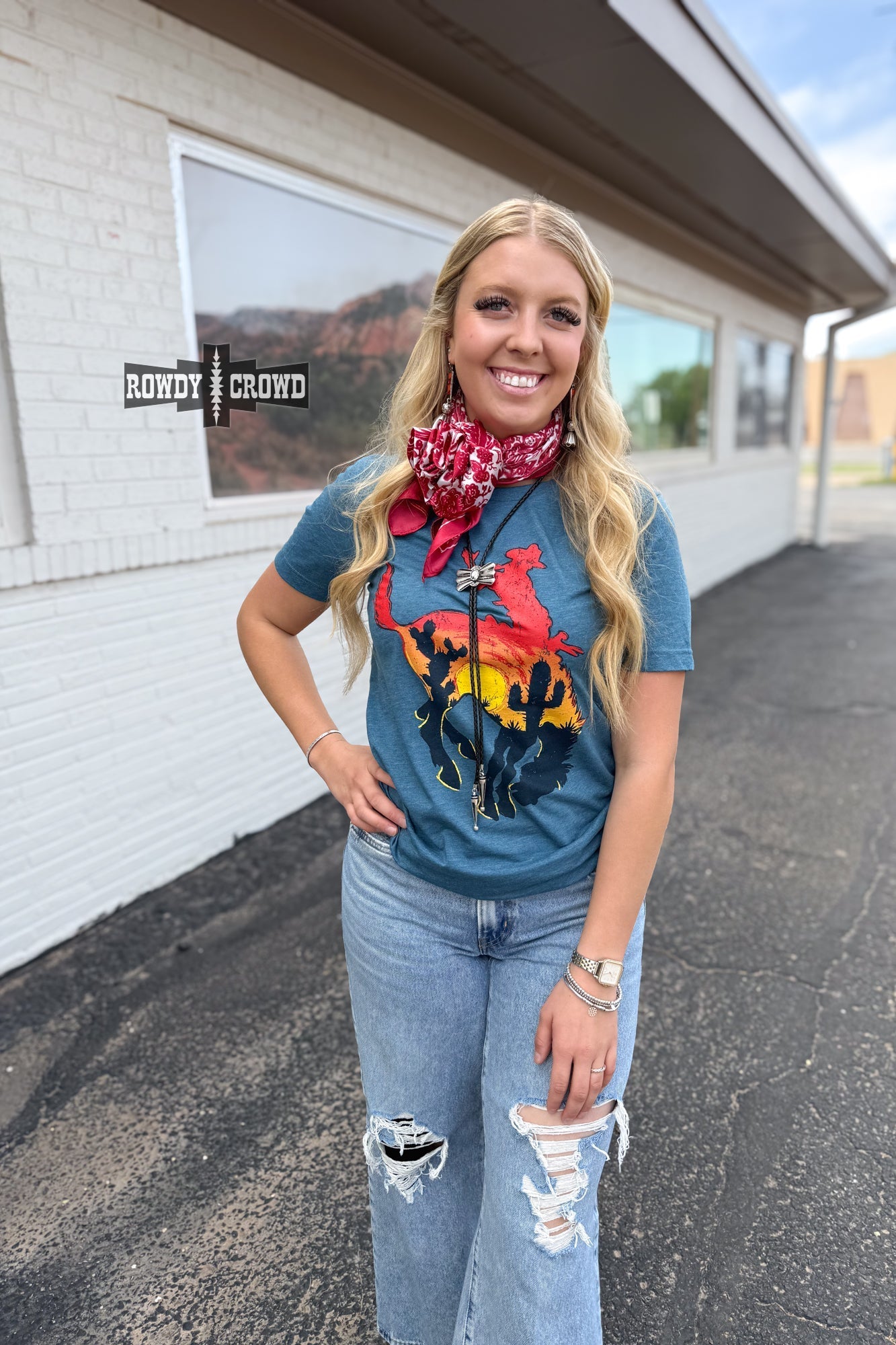 Bowie Bronc Tee
