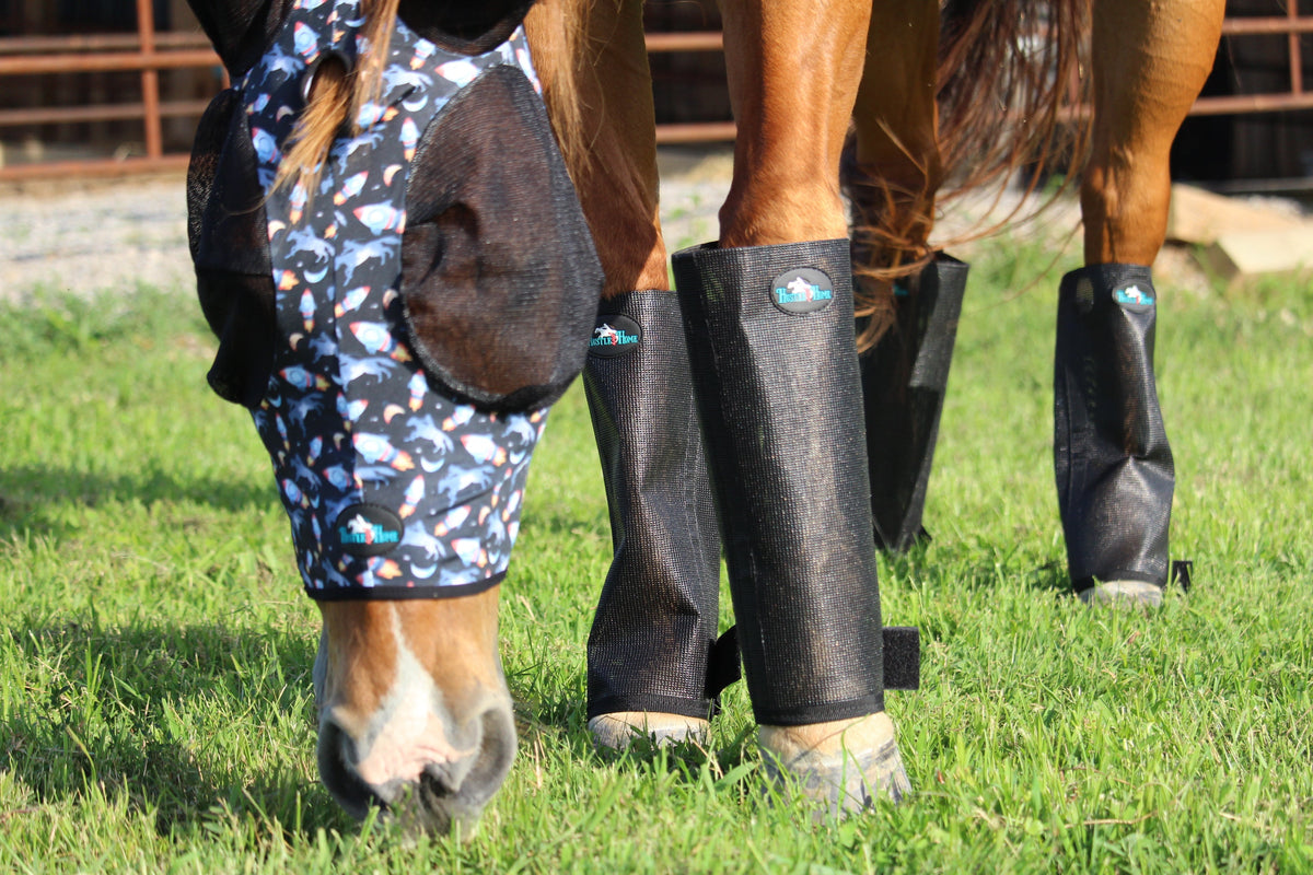 Black Stomp Stopper Fly Boots