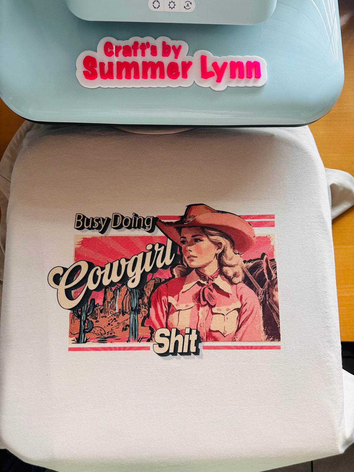 Busy doing cowgirl shit