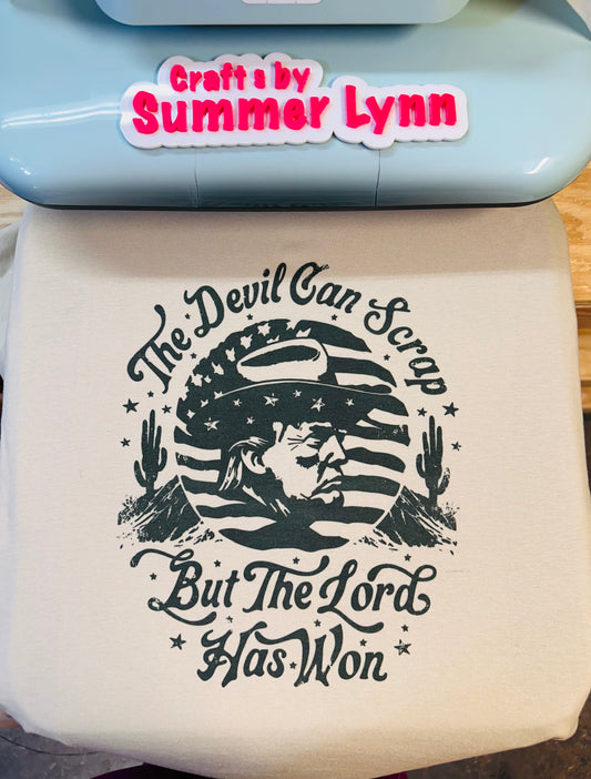 The Devil can scrap but the lord has won