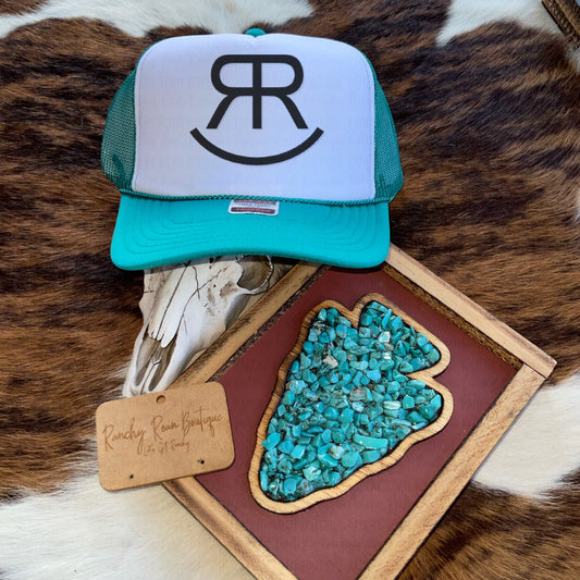Double R Brand Western Foam Front Trucker Hat