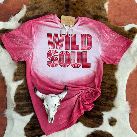 Wild Soul Neon Lights Western Tshirt