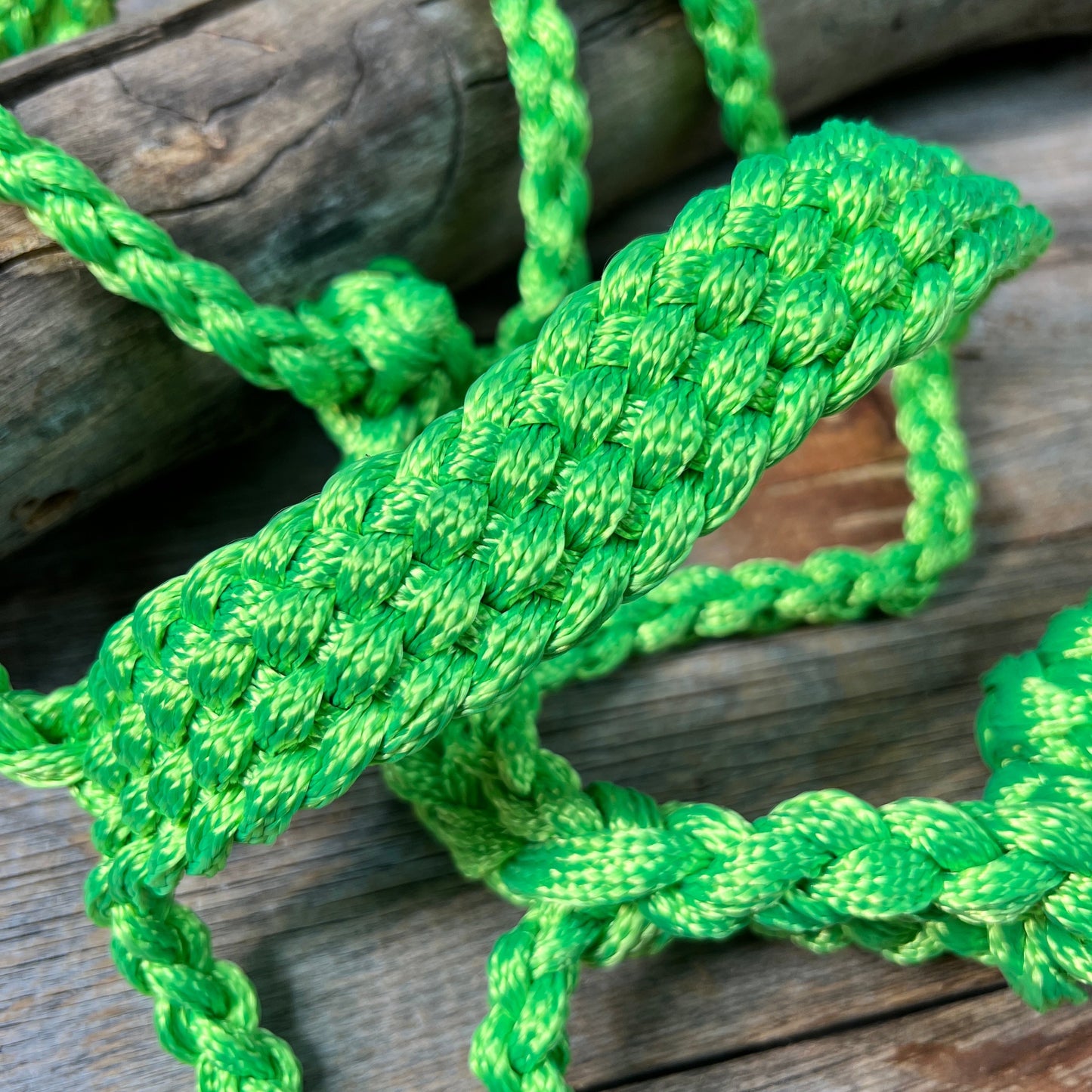 Lime Mule Tape Halter